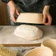 Корзина для расстойки теста овальная на 0,75кг ротанг ,H=75,L=240,B=140мм бежев., изображение 5