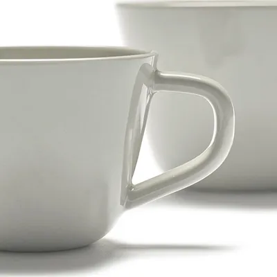 Чашка кофейная «Сена» для эспрессо фарфор 120мл D=70,H=55мм песочн., изображение 2
