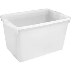 Food container polyethylene 40l ,H=30,L=50,B=34cm white