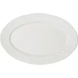 Блюдо «Моцарт» овальное фарфор ,L=36,B=24см белый