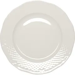 Тарелка «Афродита» мелкая фарфор D=24,H=2см белый