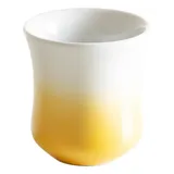 Чашка кофейная «Хатч» 80мл желт.,белый