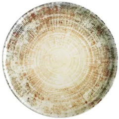 Тарелка «Нанокрем Бейж» с бортом фарфор D=200,H=16мм бежев.