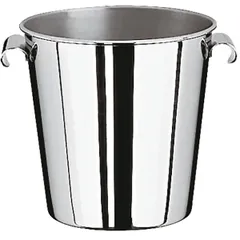 Champagne bucket  stainless steel  4 l  D=20, H=20 cm  metal.