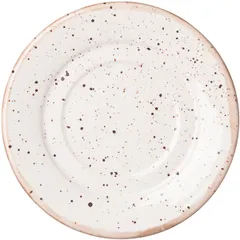 Saucer “Punto Bianca”  porcelain  D=98mm  white, black