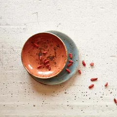 Тарелка пирожковая «Крафт Блю» фарфор D=15,H=2см синий, изображение 4