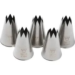 Pastry nozzle “Open star”[5 pcs] stainless steel D=30/13,H=50mm