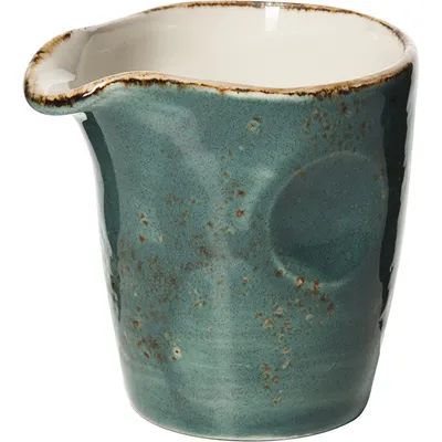 Молочник «Крафт Блю» фарфор 85мл D=58,H=72,L=75мм синий, Цвет: Синий