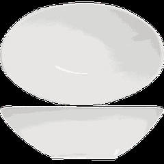 Салатник «Кунстверк» фарфор 1,8л ,H=80,L=308,B=183мм белый