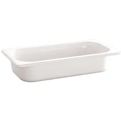 Gastronorm container (1/3)  plastic , H=65, L=325, B=176mm  white