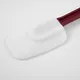 Лопатка жаропрочная силикон,пластик ,L=355/115,B=82мм белый,красный, изображение 3