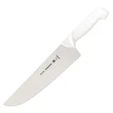 Нож поварской «Профешионал Мастер» для мяса сталь нерж.,пластик ,L=38,5/23,5см белый,металлич.