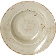 Тарелка для пасты «Крафт Грин» фарфор 320мл D=27,H=5см зелен.