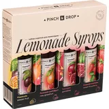 Set of syrups for lemonades Pinch&Drop[4pcs] glass, cardboard 250ml ,H=205,L=230,B=55mm