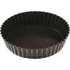 Baking pan removable bottom  steel, anti-stick coating  D=25, H=5cm  black