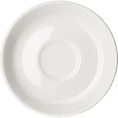 Блюдце «Прага» фарфор D=120,H=18мм белый