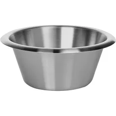 Bowl stainless steel 2.4l D=22,H=10cm metal.