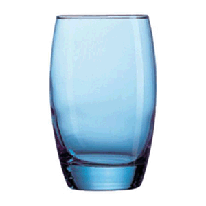 Хайбол «Сальто Айс Блю» стекло 350мл D=76,H=121мм синий