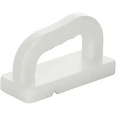 Скребок для разделочных досок рубанок полиэтилен ,H=70,L=190,B=95мм белый
