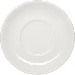 Блюдце «Мелодия» фарфор D=160,H=17мм белый