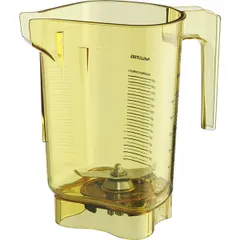 Container for blender without blade/lid Quiet Van and Advance  tritan  1.4 l , H=19, L=33, B=23cm  yellow.