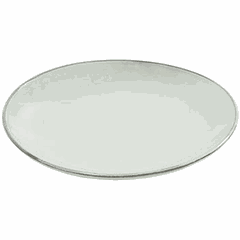 Plate ceramics D=285,H=45mm light green.