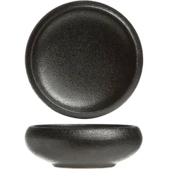 Тарелка керамика D=95,H=35мм черный