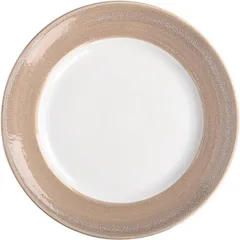 Тарелка «Революшн Эдж Сэндстоун» фарфор D=270,H=25мм бежев.,бежев.