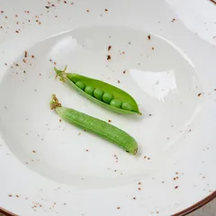 Тарелка для пасты «Париж» фарфор 400мл D=27см белый,коричнев., изображение 4