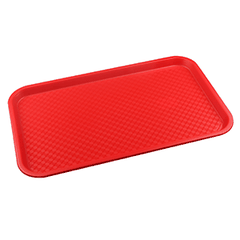 Rectangular tray  polyprop. , L=52.5, B=32.5 cm  red