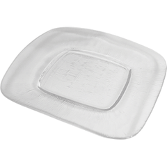 Блюдо сервировочное «Клиа» стекло ,L=27,B=27см прозр.