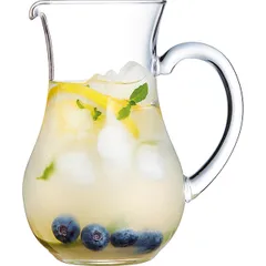 Кувшин «Пичет» стекло 0,5л D=77,H=150,L=130мм прозр., изображение 3