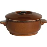 Чашка бульонная «Террамеса Мокка» без крышки фарфор 450мл D=12,H=6см тем.корич.