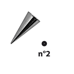 Насадка кондитерская для декора №2 D=1.5мм сталь D=1,5мм