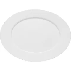 Plate for floor, 3-tier with hole. “Purity” porcelain D=33,H=2cm