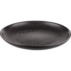 Тарелка «Оникс» плоская без полей керамика D=250,H=27мм черный, изображение 2