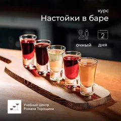 Курс «Настойки в баре» очный, 2 дня