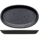 Тарелка «Оникс» овальная керамика ,H=1,L=26,B=15см черный, Длина (мм): 260, Ширина (мм): 150
