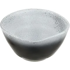 Salad bowl “Milky Way”  porcelain  0.6 l  D=15 cm  black, white