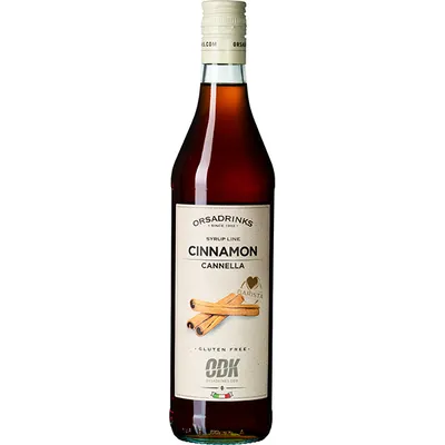 Сироп «Корица» ODK стекло 0,75л D=65,H=305мм, Состояние товара: Новый, Вкус: Корица
