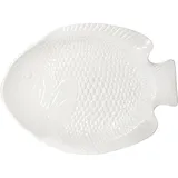 Блюдо «Кунстверк» рыба фарфор ,H=3,L=31,B=23см белый