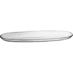 Serving dish “Fenice”  glass , L=300, B=95mm  clear.