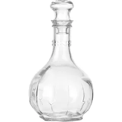 Carafe decanter with stopper  glass  0.5 l , H = 19.8 cm  clear.