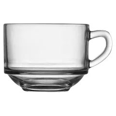 Кружка «Шефс» для супа стекло 0,625л D=115/60,H=90мм прозр.