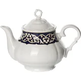 Чайник заварочный «Восток» фарфор 0,75л D=65,H=125,L=200мм синий