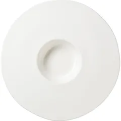 Тарелка для пасты «Афрос» кост.фарф. D=320,H=35мм белый