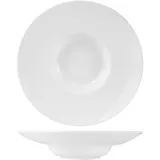 Deep plate “Kunstwerk”  porcelain  100 ml  D=200, H=17mm  white