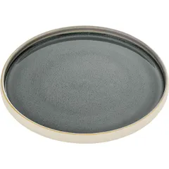 Plate “Nara” small ceramics D=210,H=25mm gray