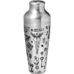 Шейкер европейский «Хроно Алкеми» сталь нерж. 0,55л D=95,H=225мм серебрист., изображение 3