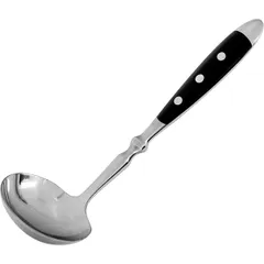 Spoon for Doria sauce  stainless steel , L=180/47, B=10mm  metal.